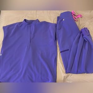 Figs Amethyst Scrub Set